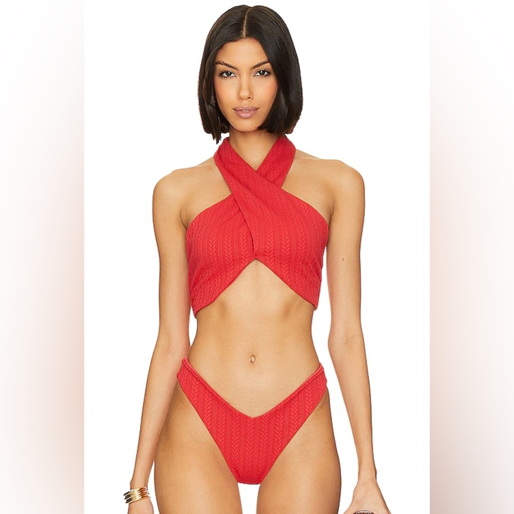 Beach Riot *SET* Jessica Top & Vanessa Bottom Halter Bikini